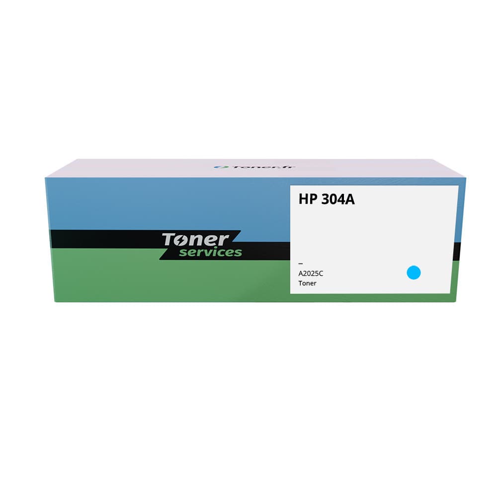 Toner compatible HP 304A Cyan